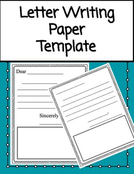 Preview of Letter Writing Paper Template