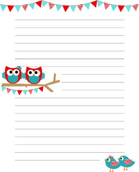 Letter Writing Paper for Every Month of the Year by Pamela Coppens