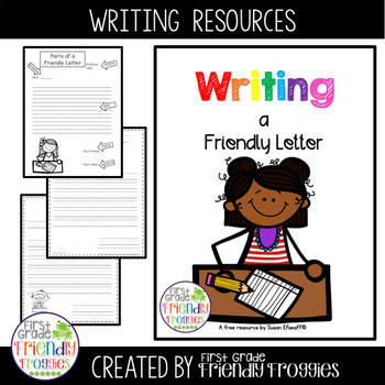 Freebie - Parts Of A Friendly Letter By First Grade Friendly Frogs