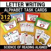 Letter Writing and Tracing Task Cards | Letter Formation |