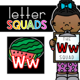 Letter Ww Squad: DAILY Letter of the Week Digital Alphabet