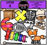 Letter X Clip Art Bundle {Educlips Clipart}