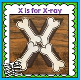 Letter X Craft, Alphabet Craft, Xx is for X-ray, X-ray Cra