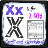 Letter X Craft: Alphabet Craft, Xx Craft, X is for X-ray C