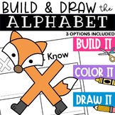 Letter X Craft and Fox Directed Drawing