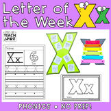 Letter X | Letter of the Week | Activities | Phonics | Alphabet