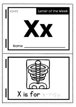 letter x printables teaching resources teachers pay teachers