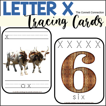 Letter X Phonics and Writing Center Packet by The Connett Connection