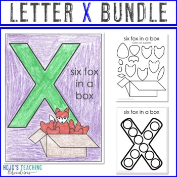Letter X Craft: Fox