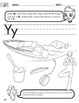 letter x and y sound worksheet with instructions translated into spanish