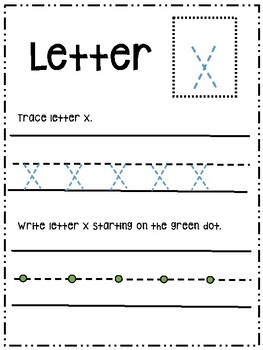 x tracing worksheets teaching resources teachers pay teachers