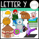 Letter Y Clipart Alphabet Clipart