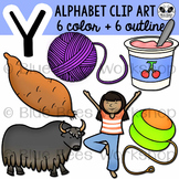 Letter Y Clip Art Alphabet / Beginning Sound Y