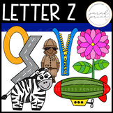 Letter Z Clipart Alphabet Clipart