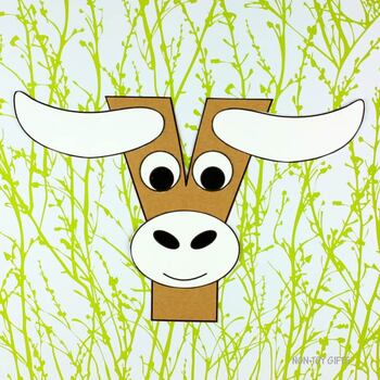 Letter Y Craft Y Is For Yak By Non Toy Gifts Tpt