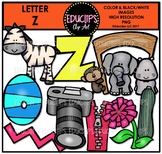 Letter Z Clip Art Bundle {Educlips Clipart}