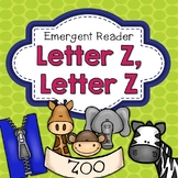 Letter Z  Emergent Reader