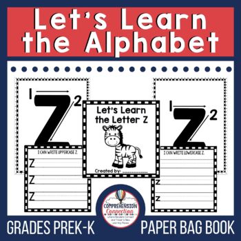 Preview of Letter Z Activities, Letter Z Project, Letter of the Week Lessons for Letter Z