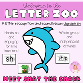 Letter Zoo - Meet Shay the Shark - Digraph introduction le