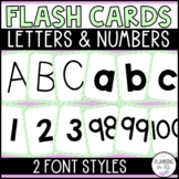 Letter and Number Flash Cards | Polka Dot Theme