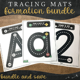 Letter and Number Formation Tracing Mats : Test Drive Bundle