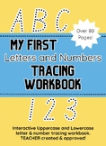 Letter and Number Tracing Workbook