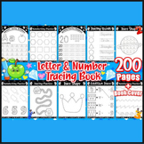 Letter and Number Tracing Workbook | PreK To 6th Grade Worksheets