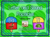 Letter and Sound Popsicles-Literacy Center