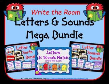 Preview of Letters and Sounds Mega Bundle