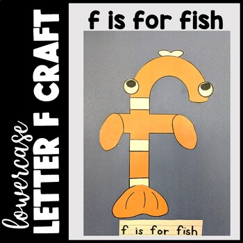 letter f fish craft