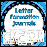 Letter formation Fine Motor Journals for Preschool