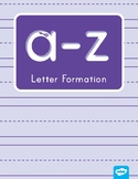 Letter formation activity sheet