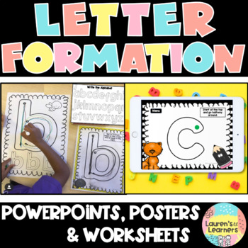 Preview of Letter formation rhymes