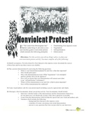 Letter from Birmingham Jail Nonviolent Protest Activity