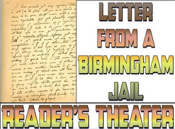 Preview of Letter from a Birmingham Jail reader's theater script