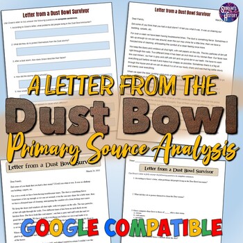 Preview of Letter from a Dust Bowl Survivor