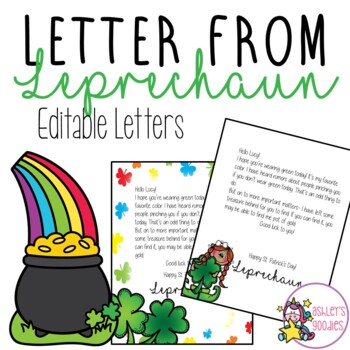 Preview of Letter from the Leprechaun
