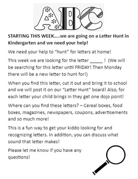 Preview of Letter hunt (alphabet)
