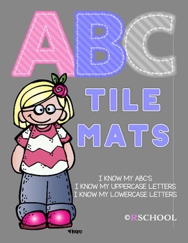 👉 A to Z on Letter Tiles - Template Printable - Twinkl