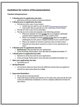 Letter Of Recommendation Guidelines from ecdn.teacherspayteachers.com