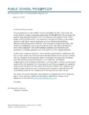 Letter of Recommendation for Speech Language Pathologists