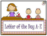 Letter of the Day A-Z Flipchart
