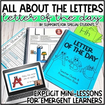 Preview of Letter of the Day - Alphabet Intervention for Special Education