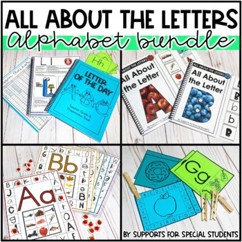 Preview of Letter of the Day Alphabet Intervention COMPLETE BUNDLE