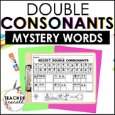 Double Consonants Secret Words - Mystery Words Phonemic Awareness