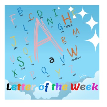 Preview of Letter of the Week A to Z Bundle | Fun Alphabet Activities