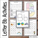 Letter of the Week- Bb (Matching, Worksheets, Formation, &
