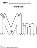 Letter of the Week Activity Packet-Letter Mm