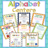 Letter of the Week Alphabet Centers - 8 activities included! 