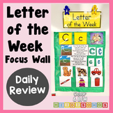 Letter of the Week Alphabet Set - Heidi Songs Focus Wall